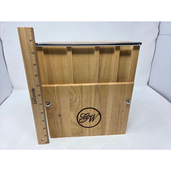 GUNTER WILHELM EXECUTIVE CHEF SERIES WOODEN KNIFE BLOCK 15 SLOT BLOCK ONLY - Picture 3 of 8